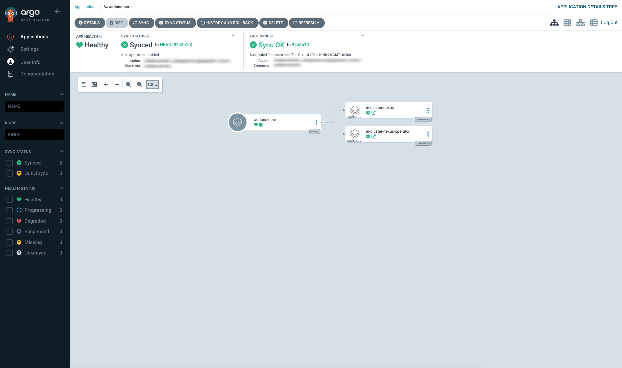 Nexus ArgoCD applications Nexus ArgoCD applications